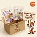 Add 2 More Packs - 1 Penne + 1 Elbow, ships in the same box, Rs.124 per pack