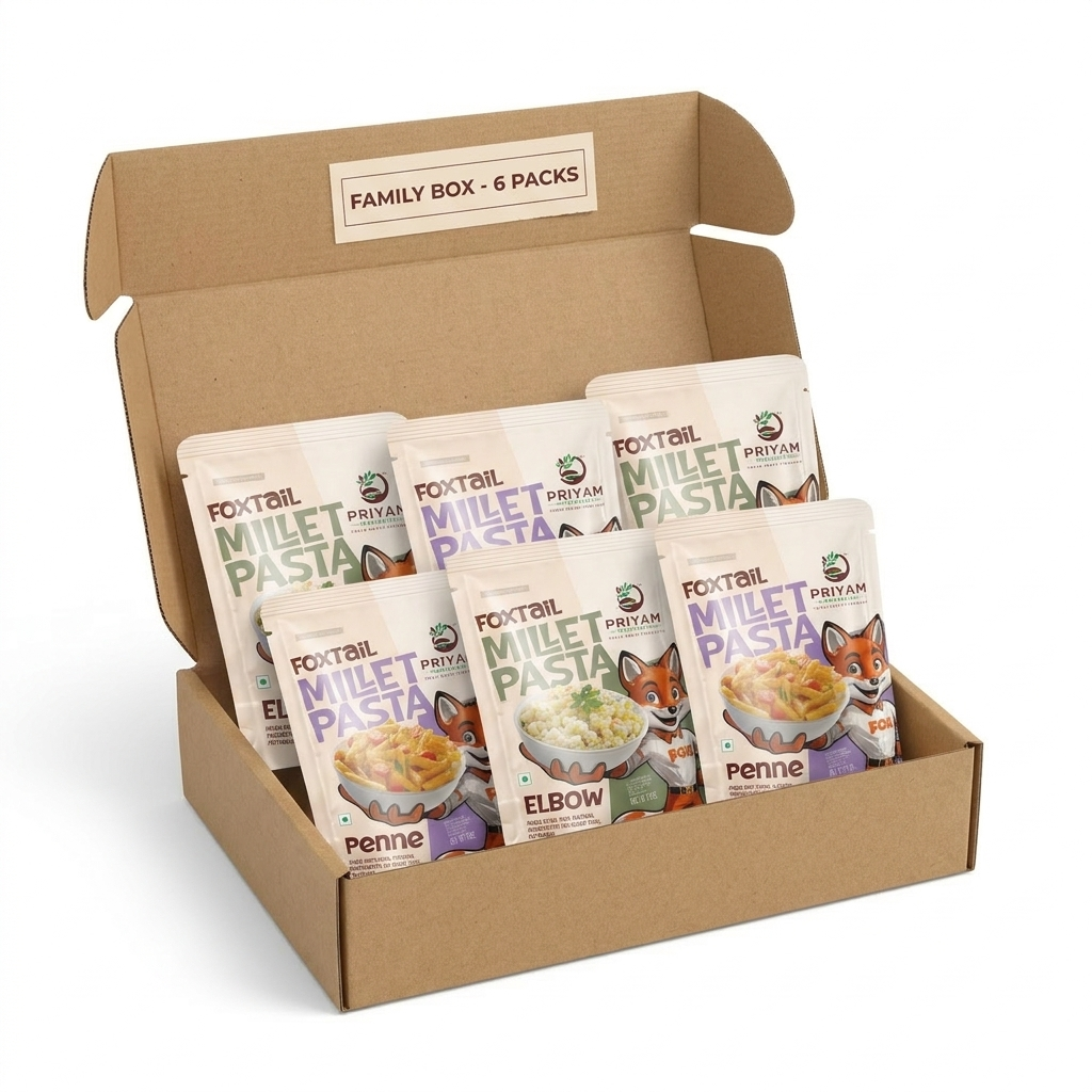 Family Box packed in its kraft shipping box